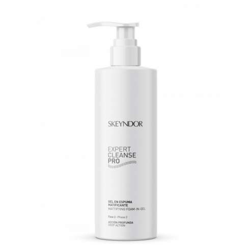 Skeyndor Expert Cleanse Pro Matifying Foam-in-gel - Pěnový čistící matující gel 200 ml